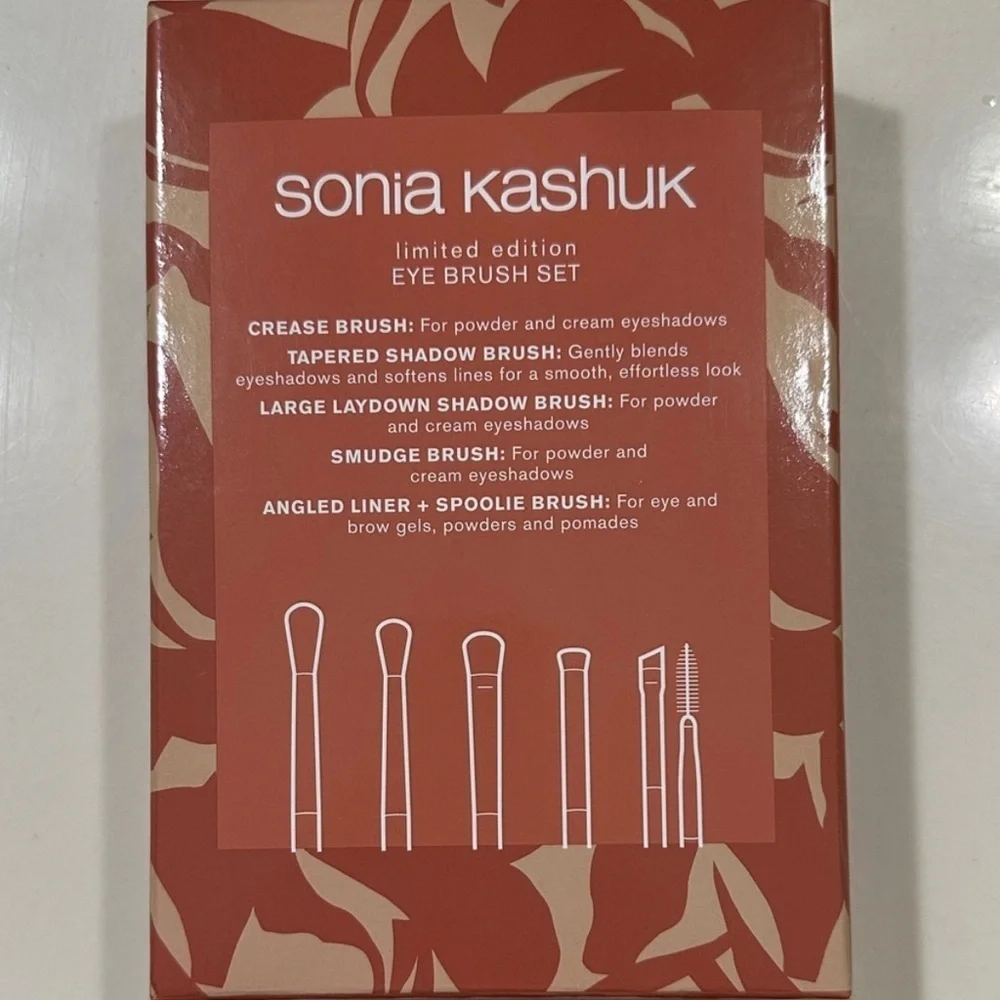 Sonia Kashuk Eye Brush Set Limited Edition New in Box